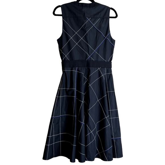 Proenza Schouler Dress Plaid Women 6 Silk Designer Luxury Preppy Dark Academia - Picture 2 of 10